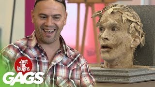 Caesar Statue Comes to Life Prank [upl. by Nnod]