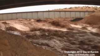 Insane Flash Flooding Antelope Canyon and Page Arizona August 2nd 2013 [upl. by Thordia]