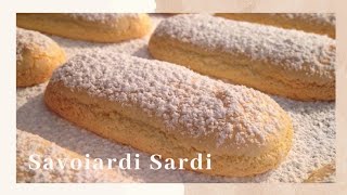 Biscotti Savoiardi Sardi [upl. by Reffinej]