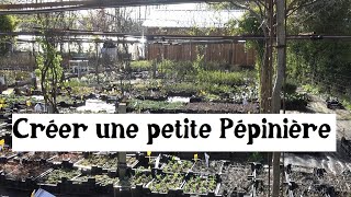 Créer une Pépinière devenir pépiniériste [upl. by Oicnerolf664]