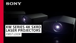 Sony  XW Series 4K Laser Projectors First Look [upl. by Nunes]