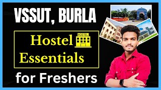 VSSUT BURLAHostel Essentials for Freshers 😍 [upl. by Aizirk406]