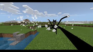 Siren Head Cartoon Cat AddonMod update Minecraft PEBE [upl. by Lucita]