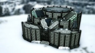 Ark Builds  PVE Castle With Tek Goodies [upl. by Ycnalc]