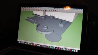 Using SketchUp for Landscape Design Part 4 Making Your Landscape Plan 3D [upl. by Catlee]