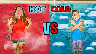 HOT vs COLD Pool CHALLENGE  The Royalty Family [upl. by Alverta700]