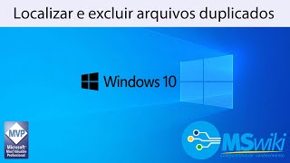 Windows 10  Aplicativo para localizar e excluir arquivos duplicados [upl. by Rebma]