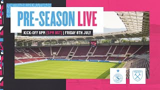 SERVETTE FC VS WEST HAM UNITED  PRESEASON LIVE [upl. by Horace]