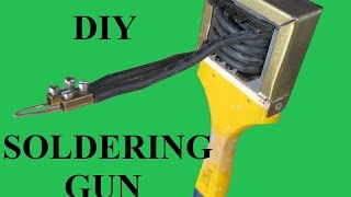 Homemade Soldering Gun [upl. by Leesen771]