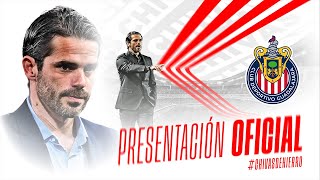 Presentación Oficial Fernando Gago nuevo director técnico de Chivas [upl. by Efar646]