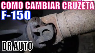 2005  2008 Ford F150 Ruido en la cruceta de cardan como cambiar how to change universal joint [upl. by Nuahsyar]