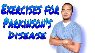 EXERCISES FOR PARKINSONS DISEASE  Occupational therapy  home exercises [upl. by Lasiaf402]