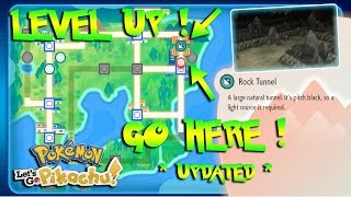 Pokemon Lets Go  How To LEVEL UP EXTREMELY FAST UPDATED [upl. by Burk431]