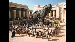 Trojan Horse clip from Troy Movie HD [upl. by Sarilda]