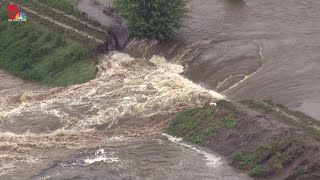 RAW St Charles County levee breaches during flooding on May 6 2019 [upl. by Glaab]