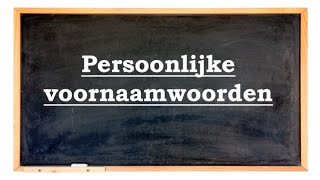 Meester Nicky TV persoonlijke voornaamwoorden [upl. by Notnil603]