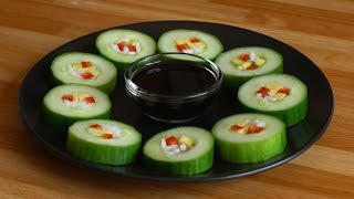 Salatalık Sushi Tarifi [upl. by Boser]