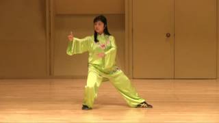 03 24 forms Yang Style Taichi Chuan by quotQueen of Taichi quot Master Jiamin Gao of US Wushu Center [upl. by Nisior]