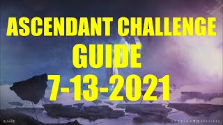 Destiny 2  Ascendant Challenge Guide and Location 7132021 [upl. by Nevs]