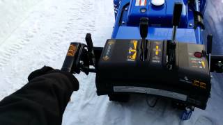 Yamaha 2014 YS1028J snowblower test 1 [upl. by Elwood375]