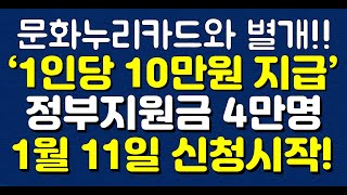 문화누리카드와 별개 1인당 10만원 지급 정부 산림복지지원금바우처 4만명 1월 11일 신청시작 [upl. by Blondell]