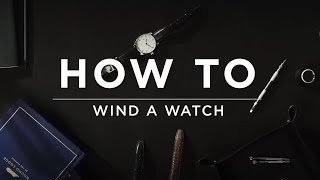 How to correctly wind your automatic IWC watch [upl. by Bate]