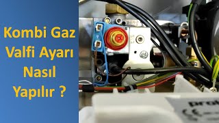 Kombi Gaz Valfi Ayarı Nasıl Yapılır [upl. by Samuelson105]