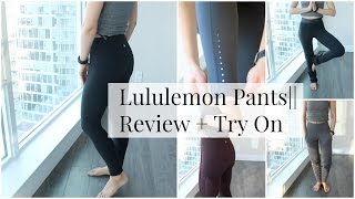 Lululemon Pants Review  Try On [upl. by Rausch]