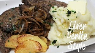 Berlin Style Fried Liver With Apples amp Onions [upl. by Cl950]