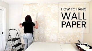 How to Hang Wallpaper with Paste [upl. by Margareta902]