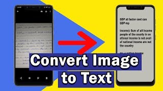 Image into text converter in Mobile amp computer  Handwritten imagephoto to text HIndi [upl. by Aziul]