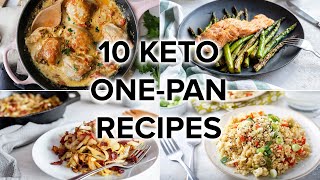 10 Keto OnePan Recipes with Easy Cleanup [upl. by Caspar153]