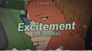 Trippie Redd  Excitement Edit Audio [upl. by Hadnama]