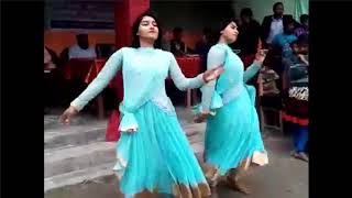 Moner Gopon Ghore Sudhu Tomakey Rakhi  জমজ দুই বোনের নাচ  Full Song HD [upl. by Jahdai708]