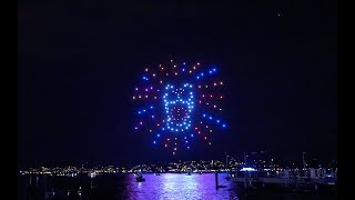 ZURICH FESTIVAL DRONE SHOW  SKYMAGIC [upl. by Sothena]