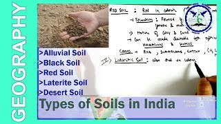 Types of Soils in India  Indian Geography  by TVA [upl. by Ahseral184]