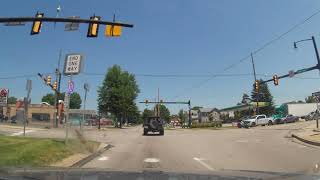 Driving around Meadville Pennsylvania [upl. by Holmen]