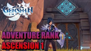 Genshin Impact – Adventure Rank Ascension 1  Defeat Electro Hypostasis Boss Fight [upl. by Tol]