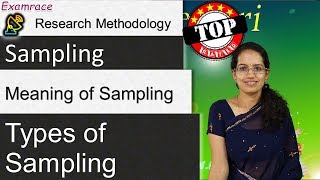 Sampling amp its 8 Types Probability amp NonProbability Sampling Research Methodology [upl. by Ocirnor459]