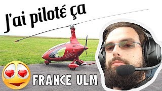 Jai piloté un autogyre quotFrance ULMquot [upl. by Ahseel994]