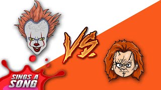 Pennywise Vs Chucky Rap Battle IT Vs Childs Play Horror Song Parody [upl. by Ivory]