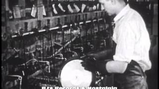 HISTORY OF VINYL RECORDS 1  The 78 RPM Single Manufacturing plant RCA [upl. by Aranaj]