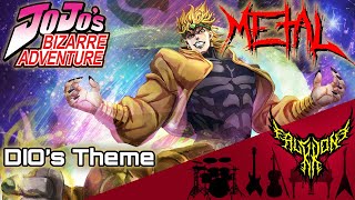 JoJos Bizarre Adventure Stardust Crusaders  DIOs Theme 【Intense Symphonic Metal Cover】 [upl. by Htebasyle]