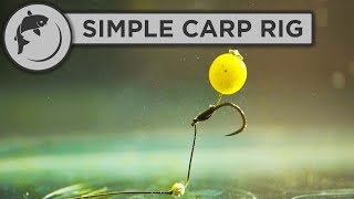 The EASIEST Carp Fishing rig to tie [upl. by Mainis]