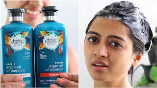 Herbal Essences Shampoo amp Conditioner Review  Natural Hair Care Tips [upl. by Ahsinrat]