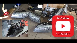 BMW e90 Adaptive Headlight Disassembly and Repair [upl. by Ilat]