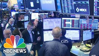 Stock Trading Halted After Markets Plunge At Market Open  NBC News [upl. by Karon729]