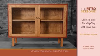 How To Build A Retro Sideboard By Hand [upl. by Clayborne739]