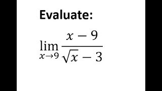 Limits Using Rationalization [upl. by Eynttirb]