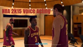 NBA 2k15 Horrible and Hilarious Voice Acting Compilation [upl. by Nesrac543]